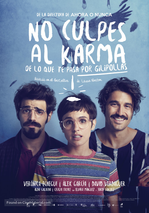 No culpes al karma de lo que te pasa por gilipollas - Spanish Movie Poster