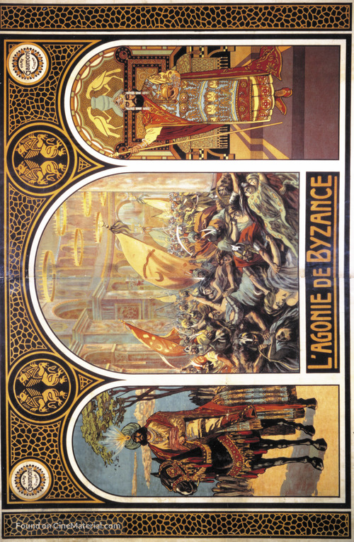 L&#039;agonie de Byzance - French poster