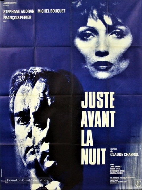 Juste avant la nuit - French Movie Poster