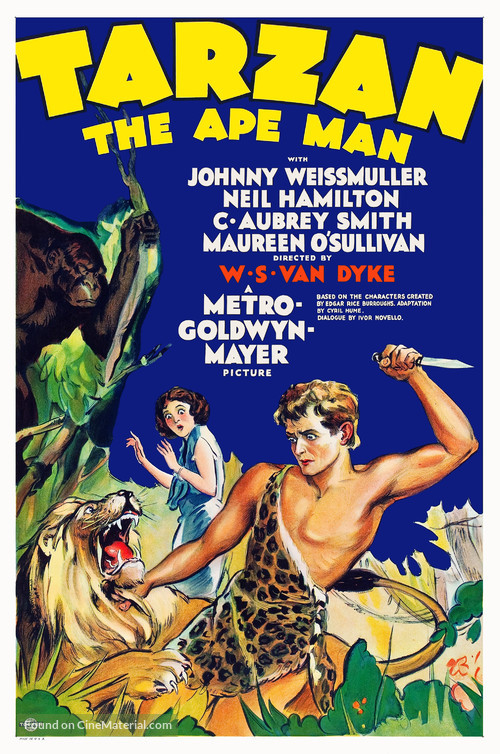 Tarzan the Ape Man - Movie Poster