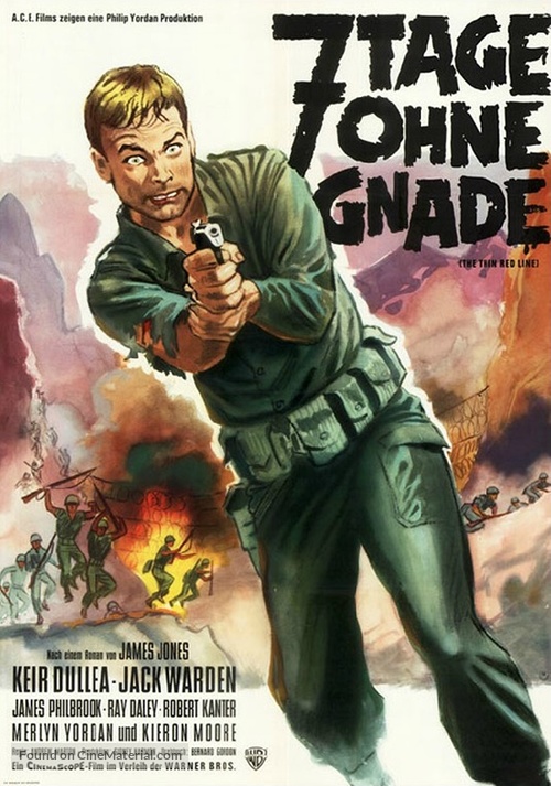 The Thin Red Line - German Movie Poster