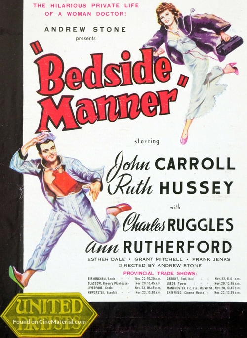 Bedside Manner - British Movie Poster