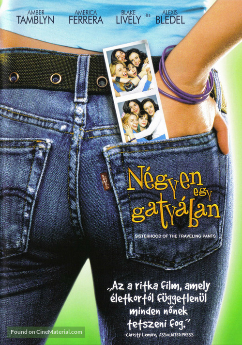 The Sisterhood of the Traveling Pants - Hungarian Movie Cover