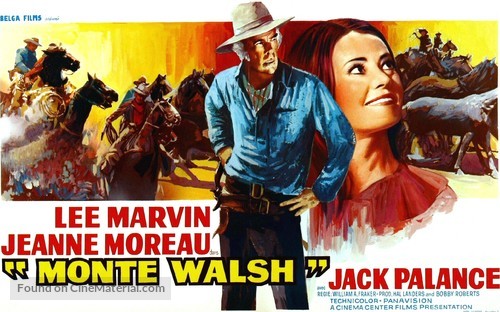 Monte Walsh - Belgian Movie Poster
