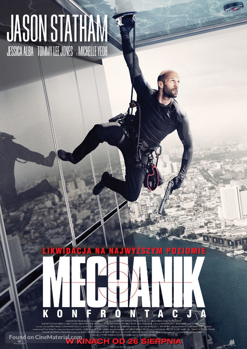 Mechanic: Resurrection - Polish Movie Poster