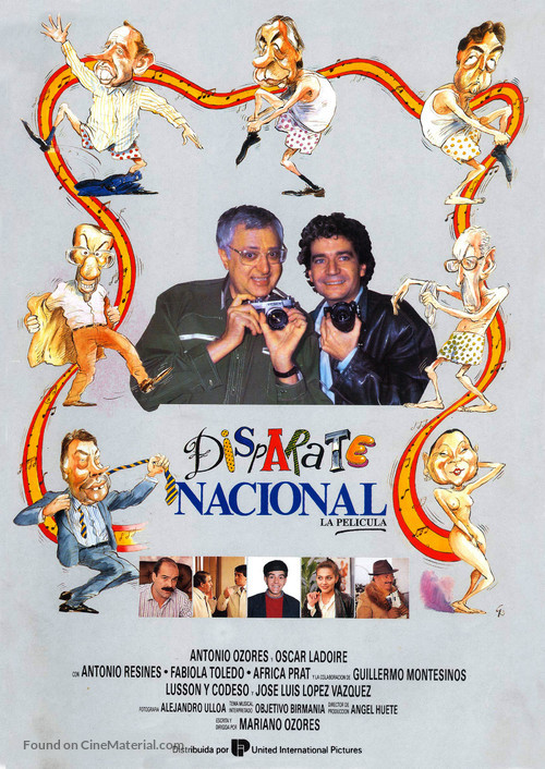 Disparate nacional - Spanish Movie Poster