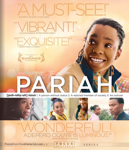 Pariah - Blu-Ray movie cover