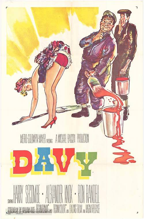 Davy - British Movie Poster