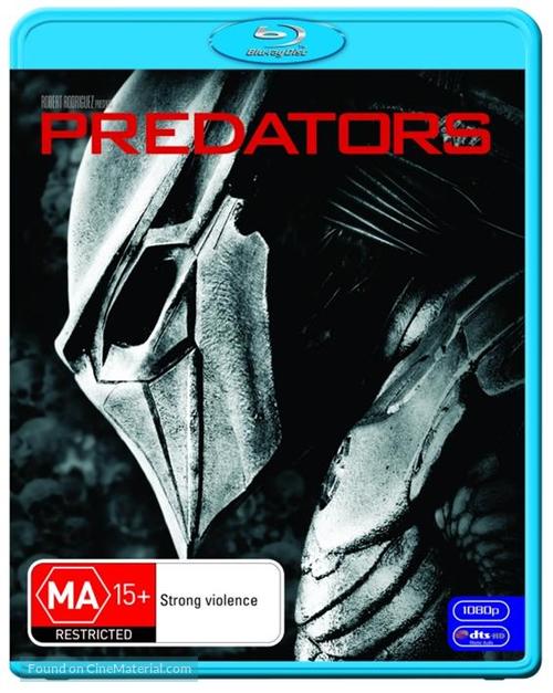 Predators - Australian Blu-Ray movie cover