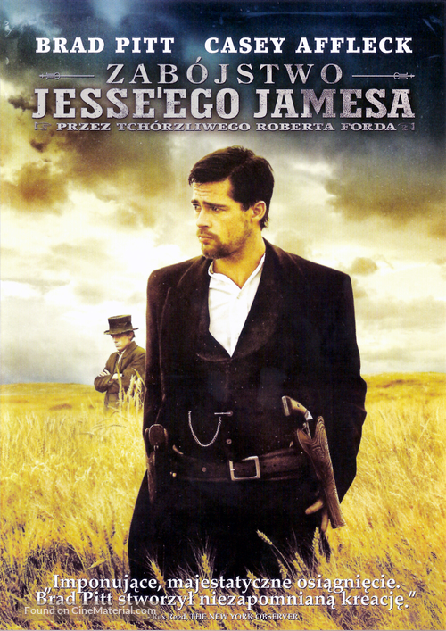 The Assassination of Jesse James by the Coward Robert Ford - Polish Movie Cover