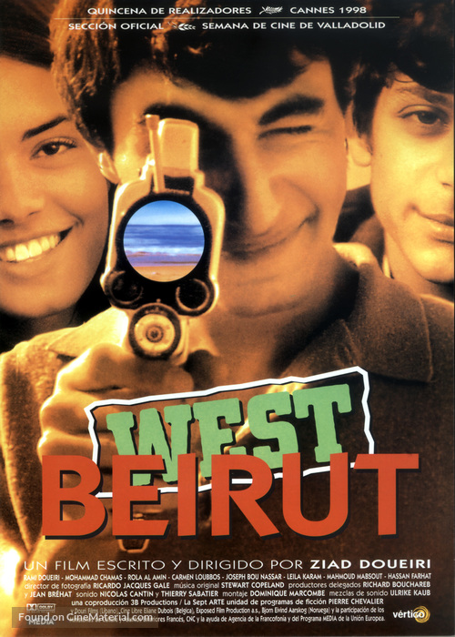 West Beyrouth - Spanish Movie Poster