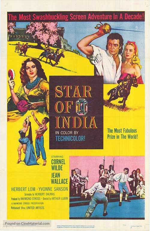 Star of India - British Movie Poster