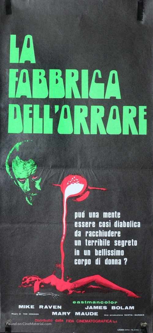 Crucible of Terror - Italian Movie Poster