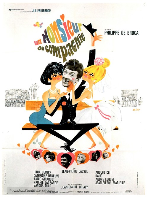 Un monsieur de compagnie - French Movie Poster
