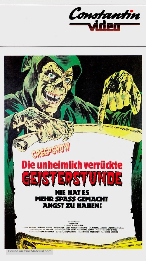 Creepshow - German VHS movie cover