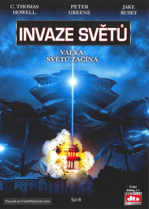 H.G. Wells&#039; War Of The Worlds - Czech DVD movie cover