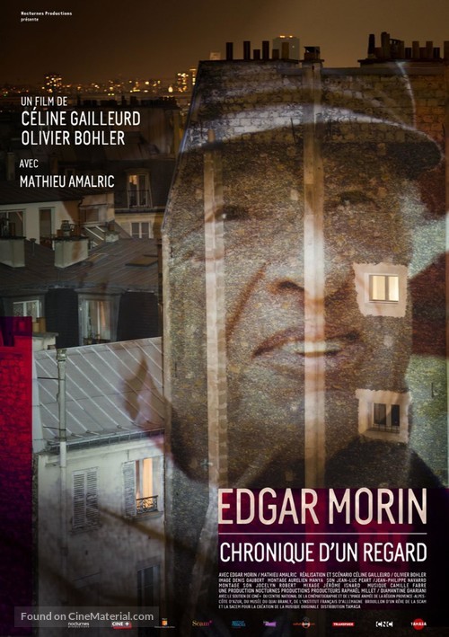 Edgar Morin, chronique d&#039;un regard - French Movie Poster