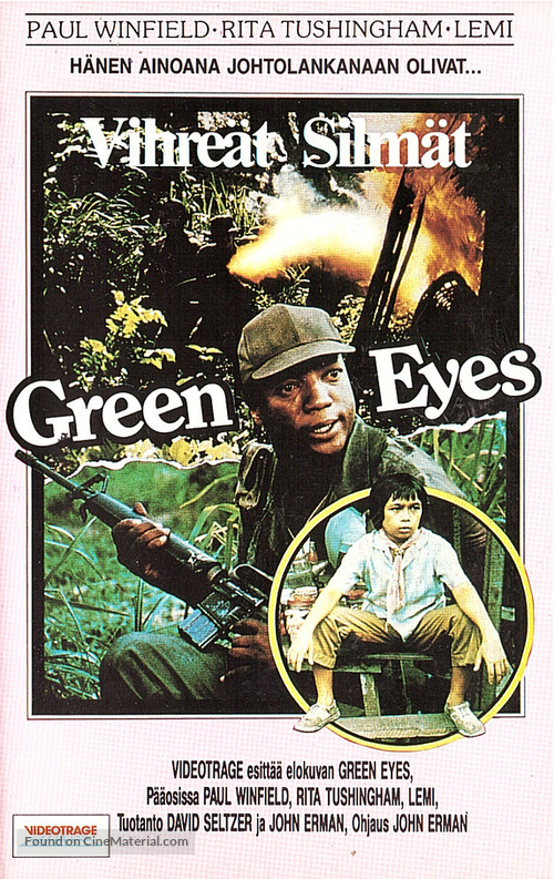 Green Eyes - Finnish VHS movie cover