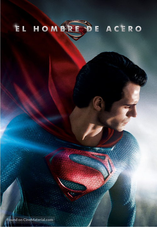 Man of Steel - Argentinian DVD movie cover