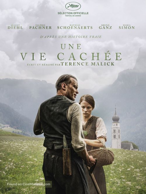 A Hidden Life - French Movie Poster