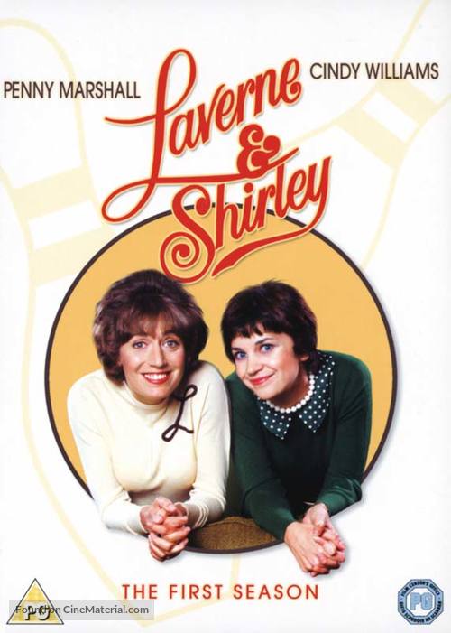 &quot;Laverne &amp; Shirley&quot; - British DVD movie cover