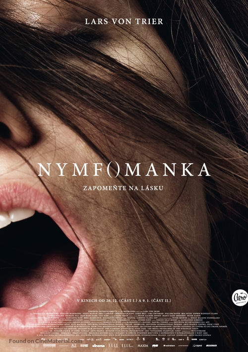 Nymphomaniac - Czech Combo movie poster