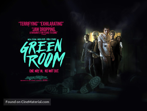 Green Room - British Movie Poster