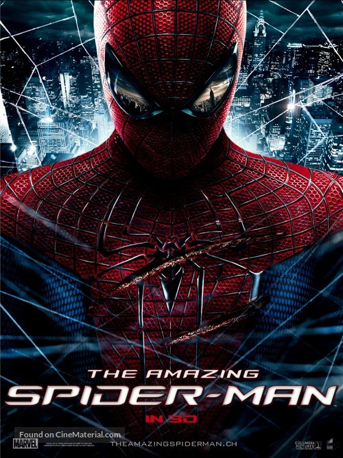 The Amazing Spider-Man - Swiss Movie Poster