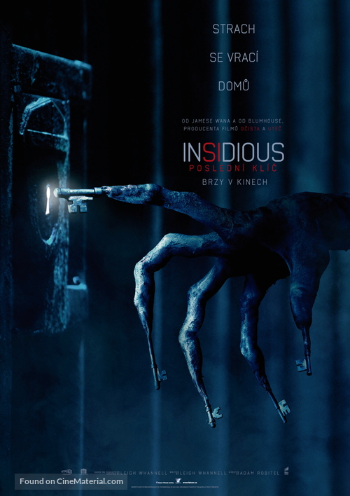 Insidious: The Last Key - Czech Movie Poster