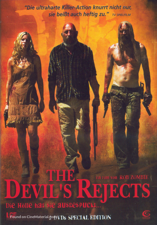 The Devil&#039;s Rejects - German DVD movie cover