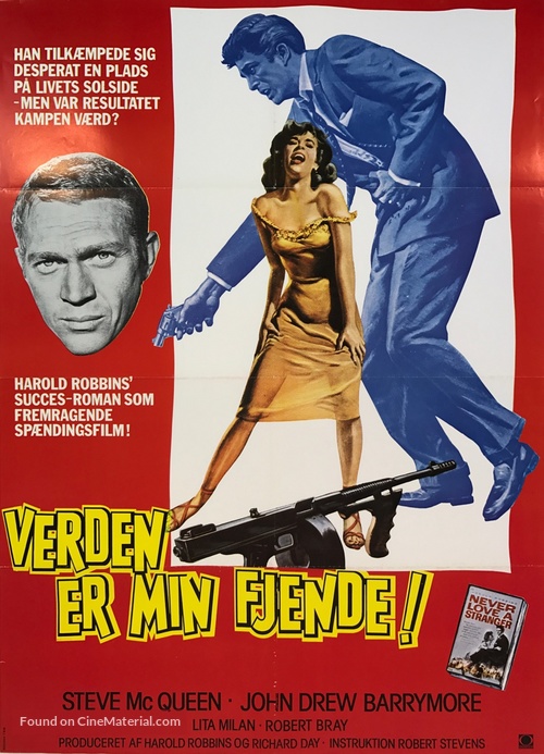 Never Love a Stranger - Danish Movie Poster