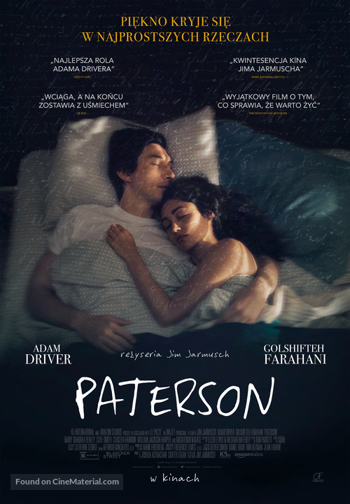 Paterson - Polish Movie Poster