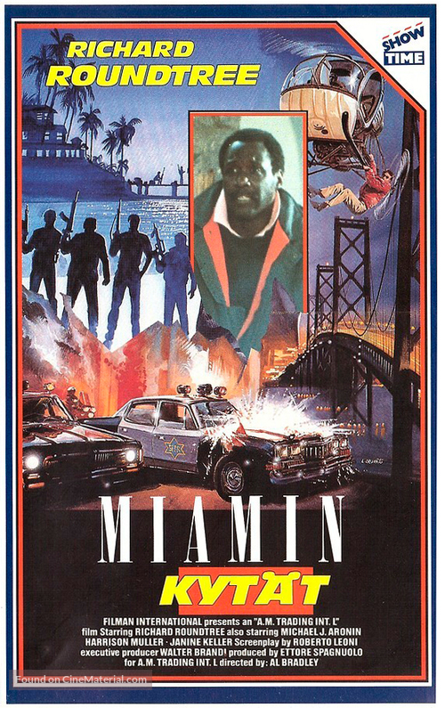 Miami Cops - Finnish VHS movie cover