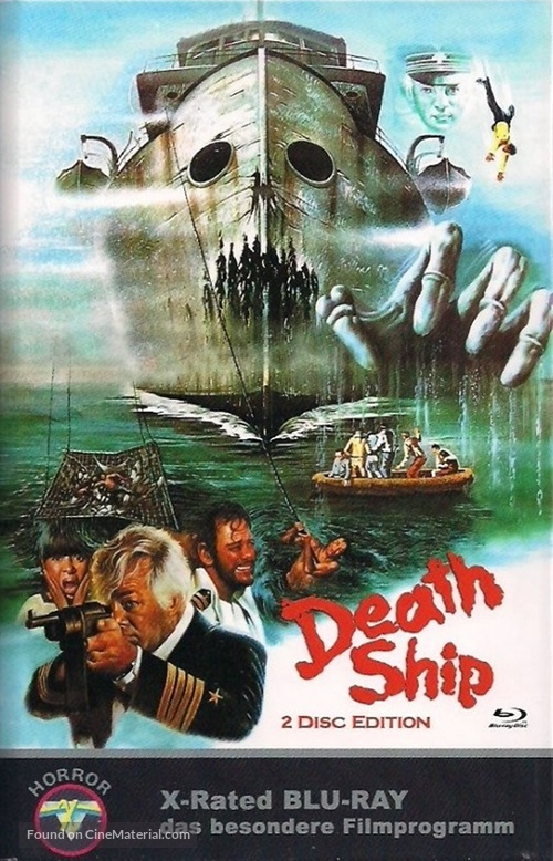 Death Ship - German Blu-Ray movie cover