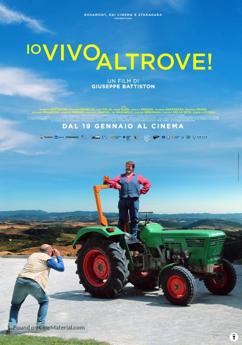 Io vivo altrove - Italian Movie Poster