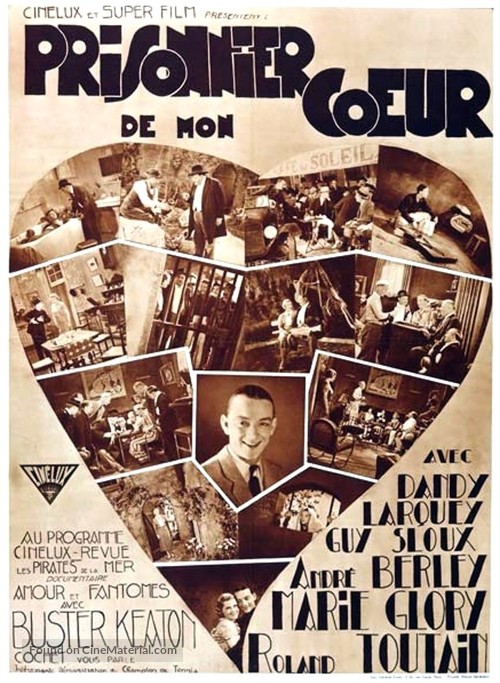 Prisonnier de mon coeur - French Movie Poster