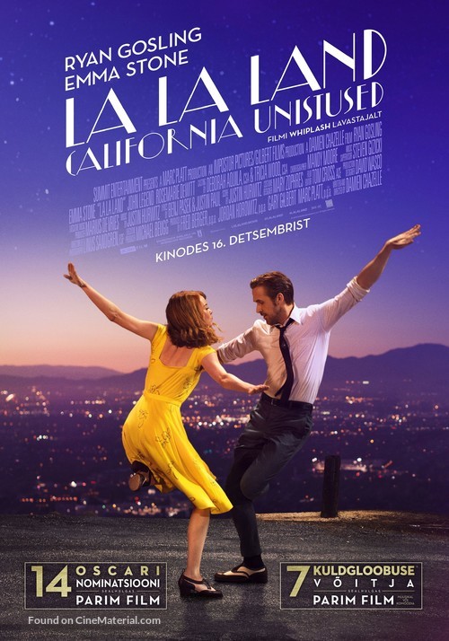 La La Land - Estonian Movie Poster