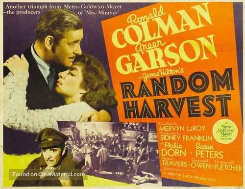 Random Harvest - Movie Poster