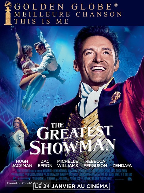 The Greatest Showman - French Movie Poster