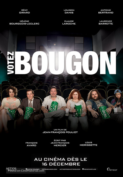 Votez Bougon - Canadian Movie Poster