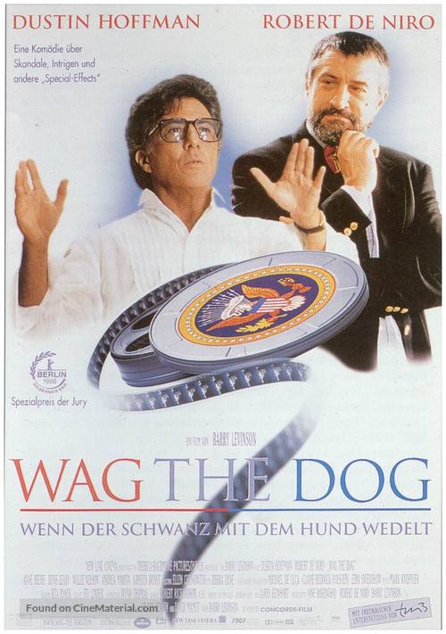 Wag The Dog - German Movie Poster
