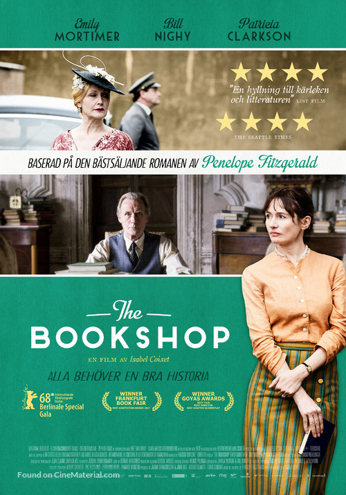 The Bookshop - Swedish Movie Poster