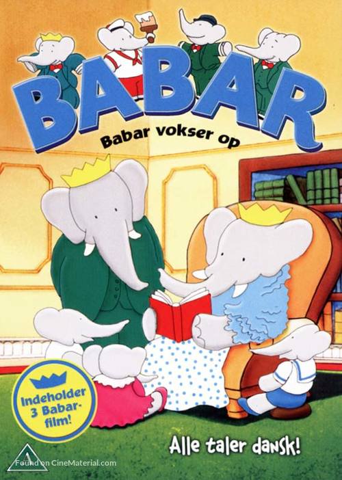 &quot;Babar&quot; - Danish DVD movie cover
