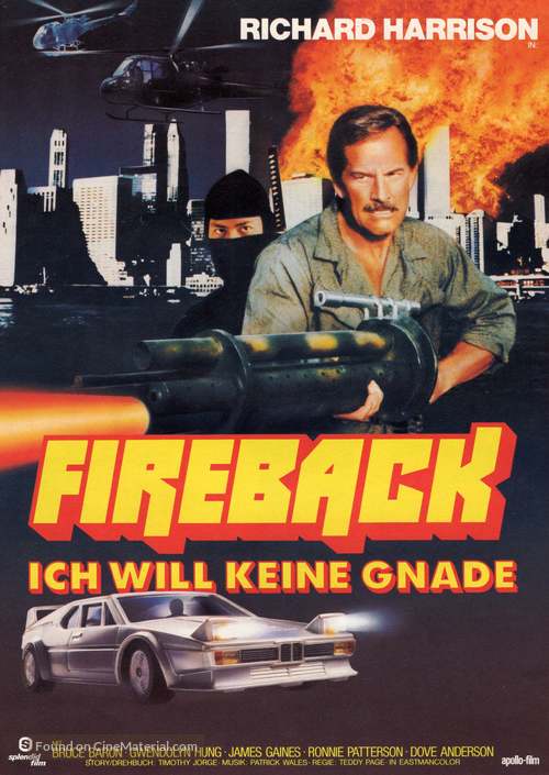 Fireback - German Movie Poster