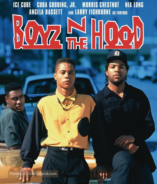 Boyz N The Hood - Blu-Ray movie cover