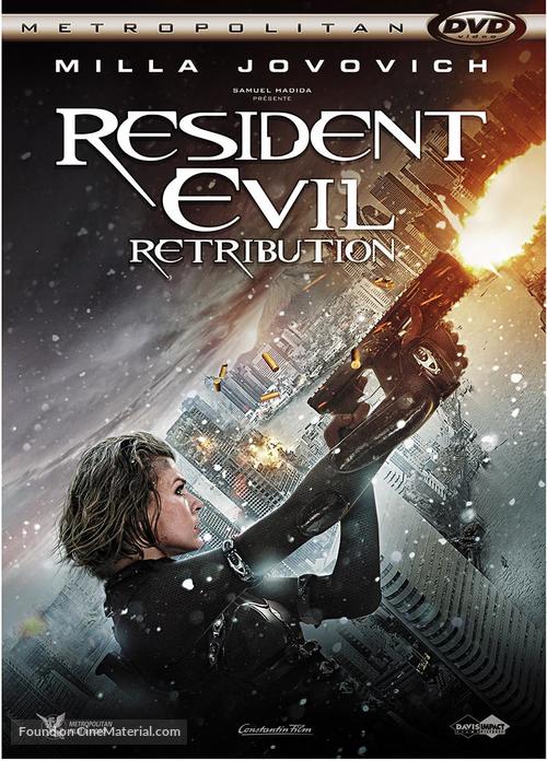 Resident Evil: Retribution - French DVD movie cover