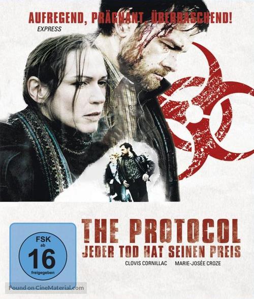 Le nouveau protocole - German Blu-Ray movie cover