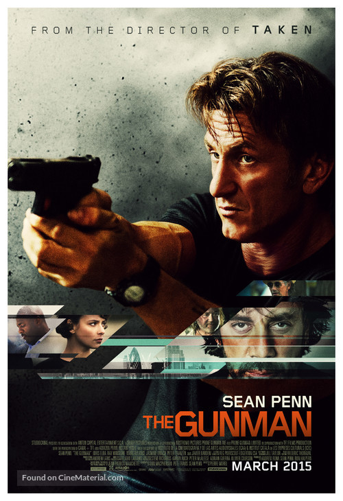 The Gunman - British Movie Poster