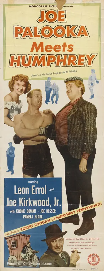 Joe Palooka Meets Humphrey - Movie Poster