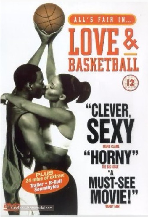Love And Basketball - British DVD movie cover